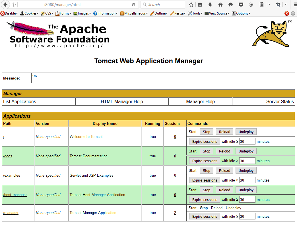 tomcat8 Unable to access Tomcat 8 Host Manager (I can access Manager