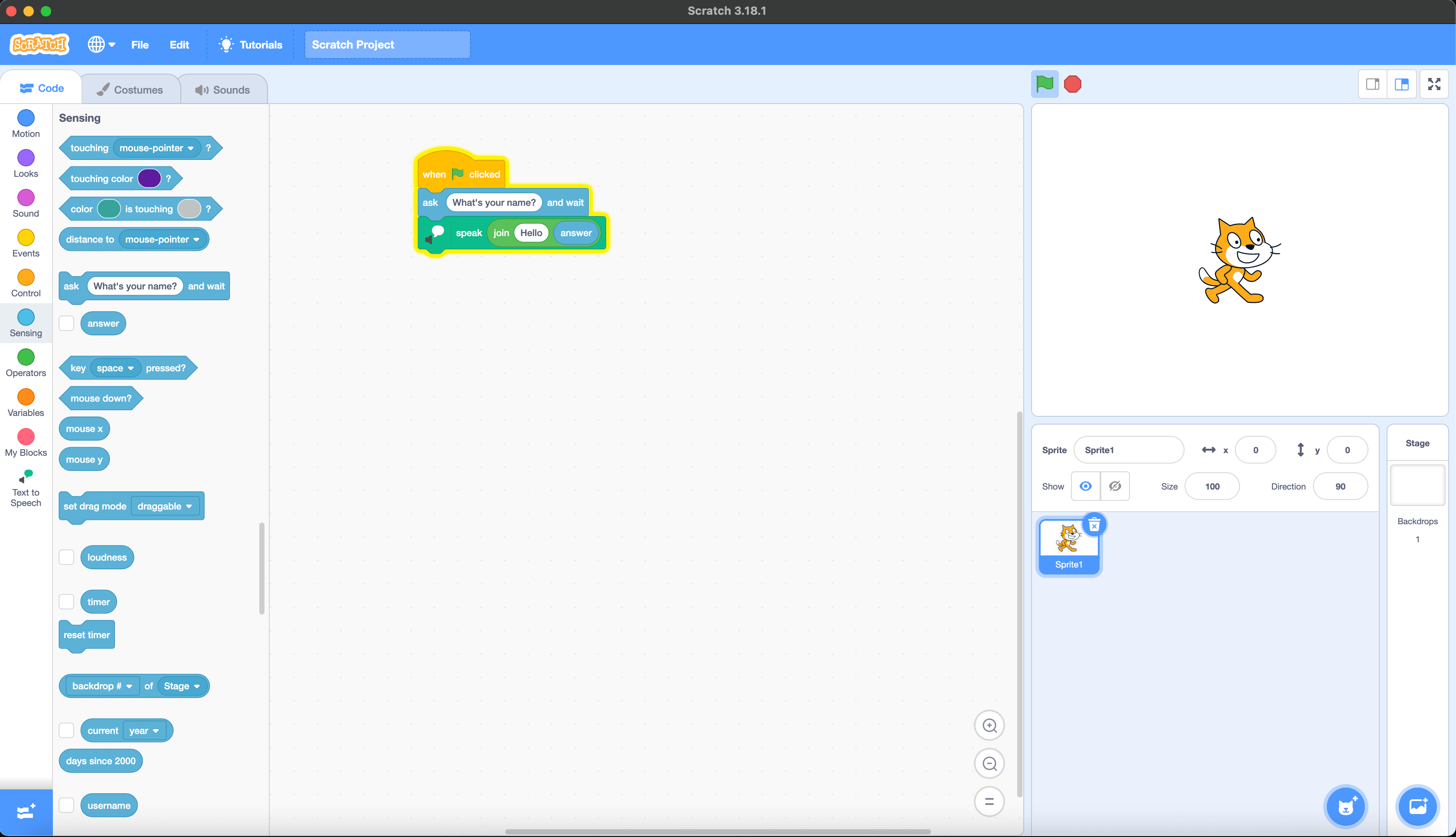 Text to Speech Plugin for Scratch Not Working CS50 Stack Exchange