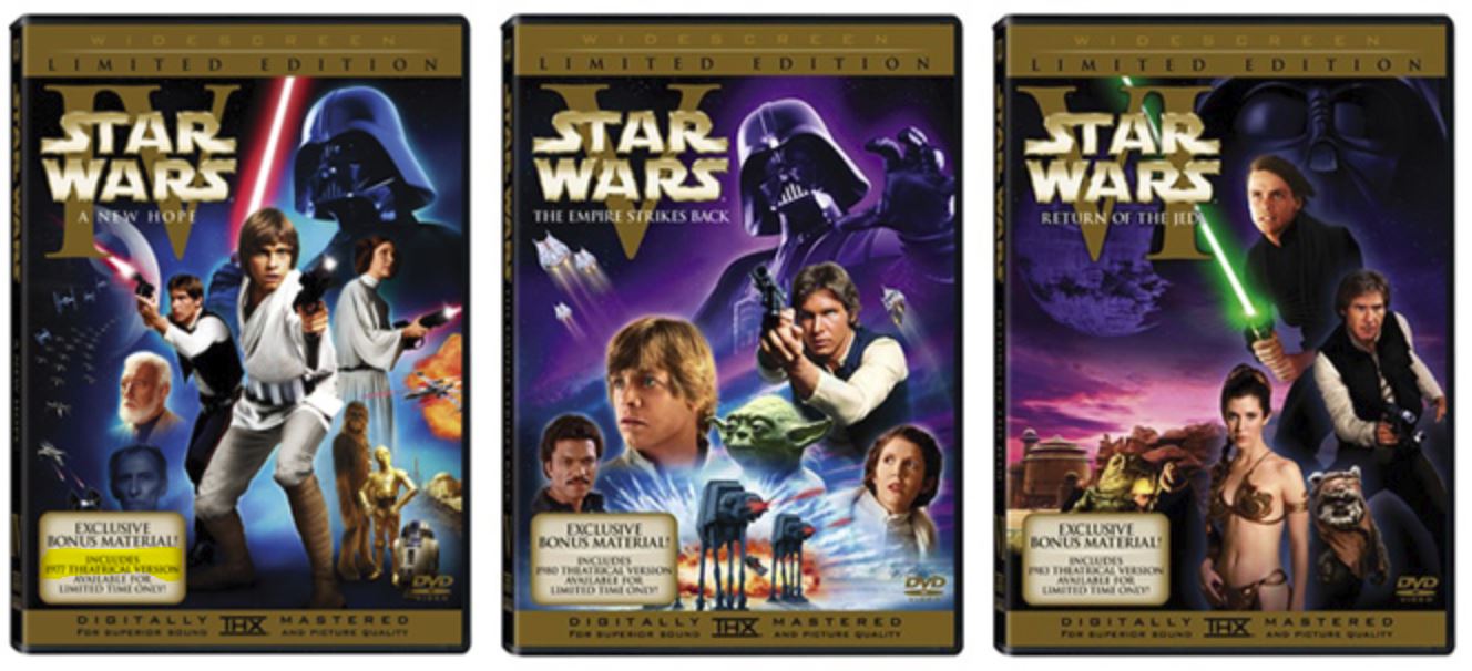 distribution Star Wars the original edition Movies & TV Stack Exchange