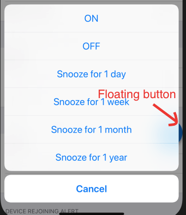Floating Buttonfab On React Native Wont Stay On Top When A