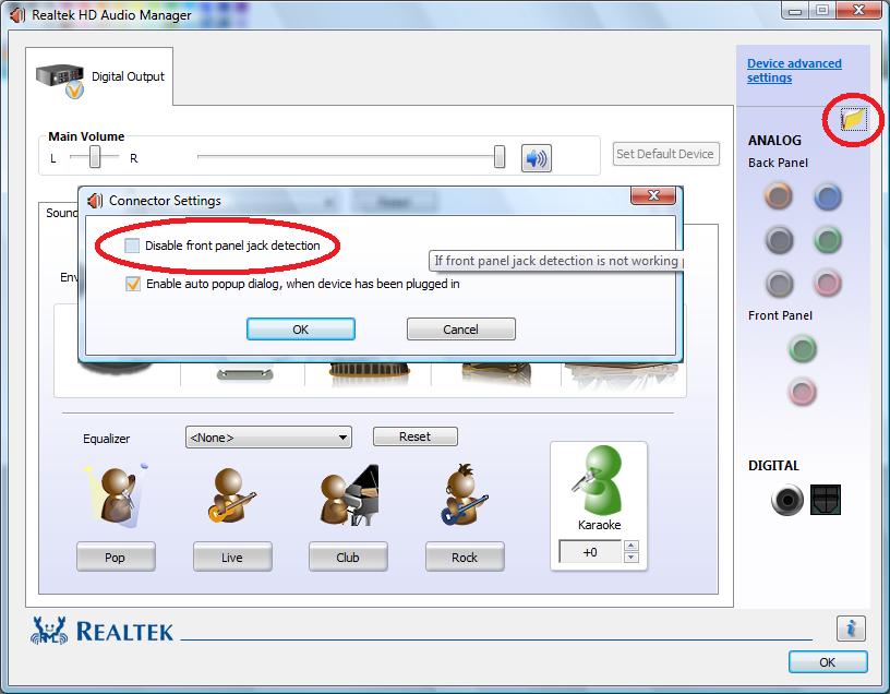 Realtek hd audio manager not detecting microphone ludanimfa