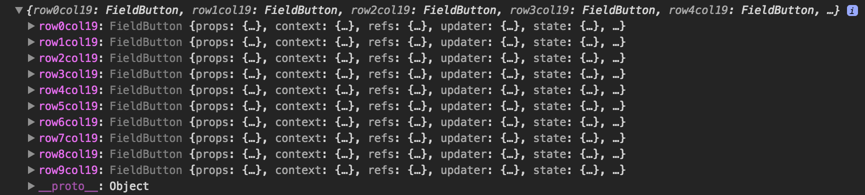 javascript Array of Components with refs Stack Overflow