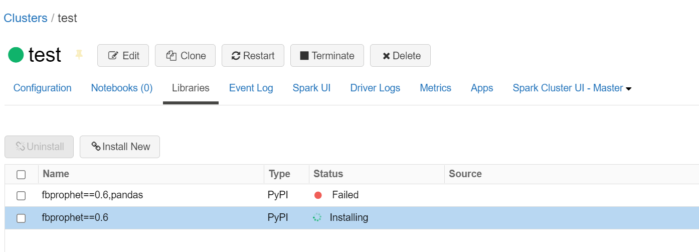 terraform How to remove libraries from Azure Databricks Cluster