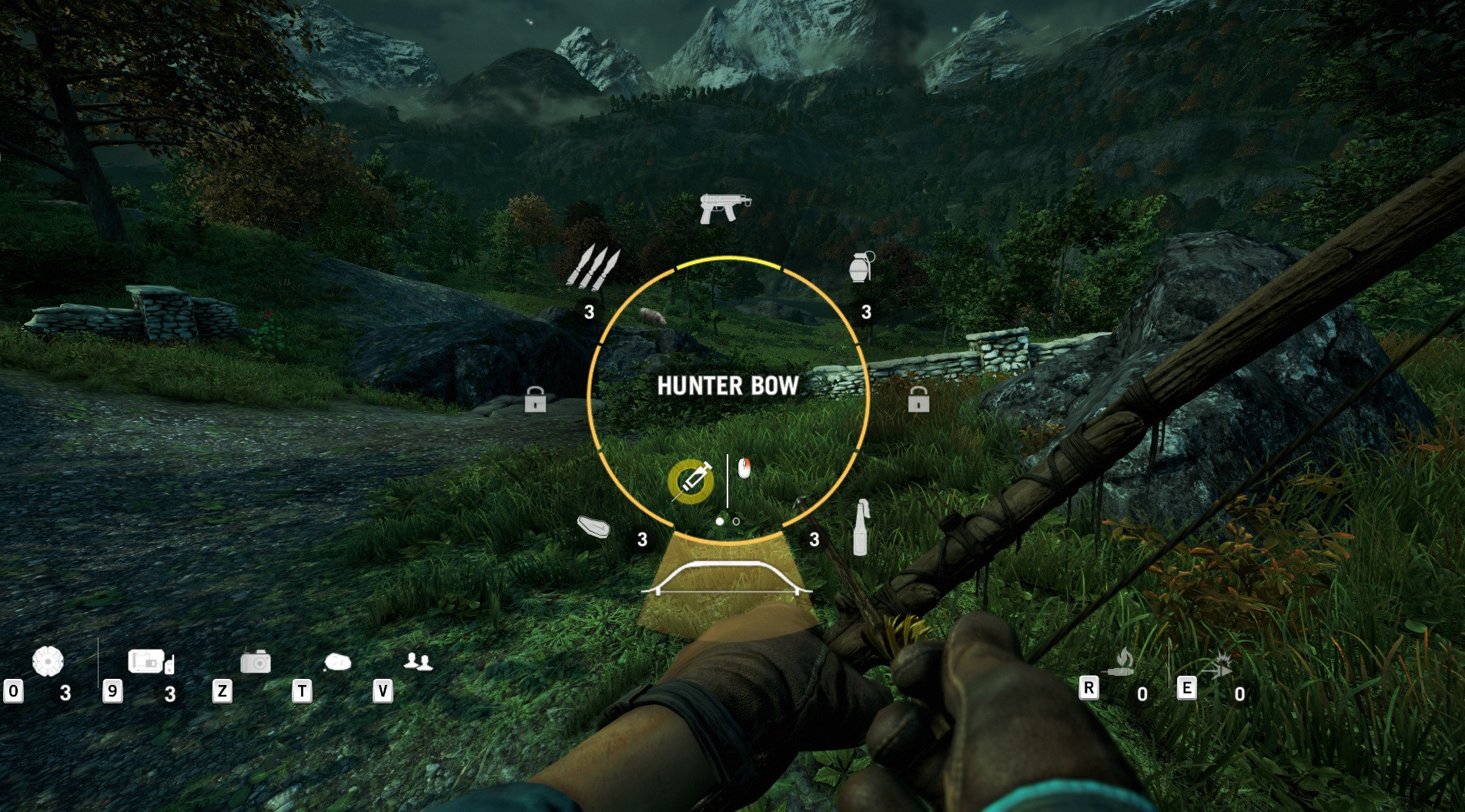 far cry 4 How do I switch arrow types on the PC? Arqade