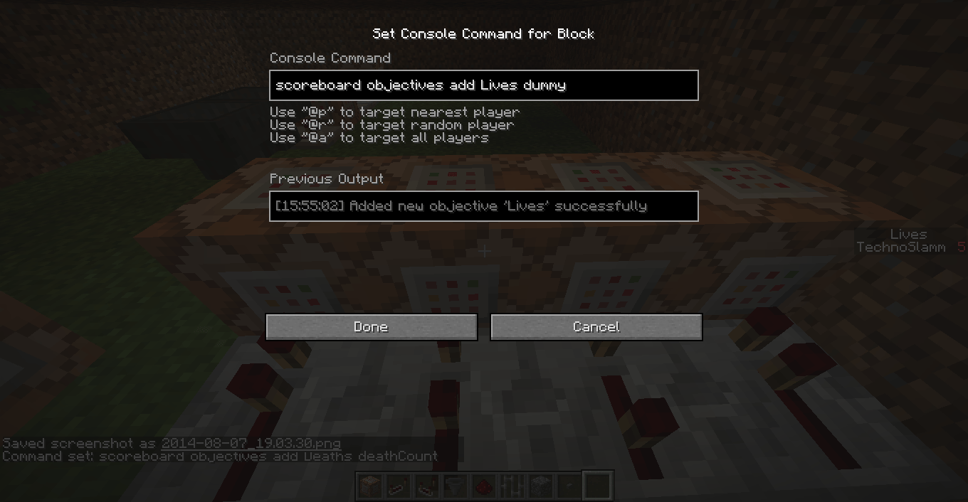 minecraft Decrease lives when a player dies Arqade