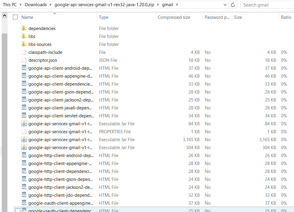 Where is the Java Google Gmail Api located? Stack Overflow