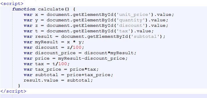 JavaScript How can I run the javascript in all my html rows Stack