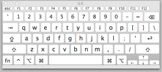 macos Is it possible to get the keyboard viewer to show a full