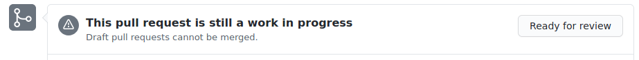 pull request How do I change from a PR to a draft PR at github
