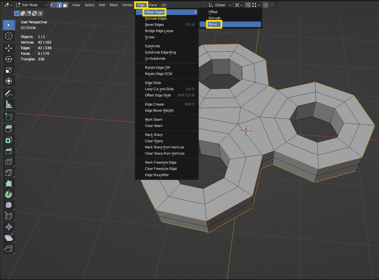 modeling How can I uniformly scale a set of faces on the XY plane