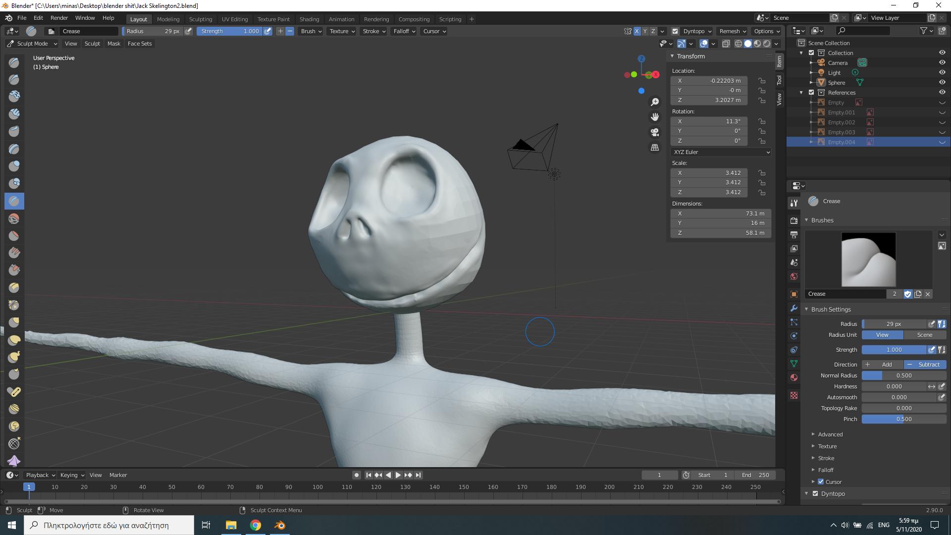 texturing Sculpting cartoon mouth Blender Stack Exchange
