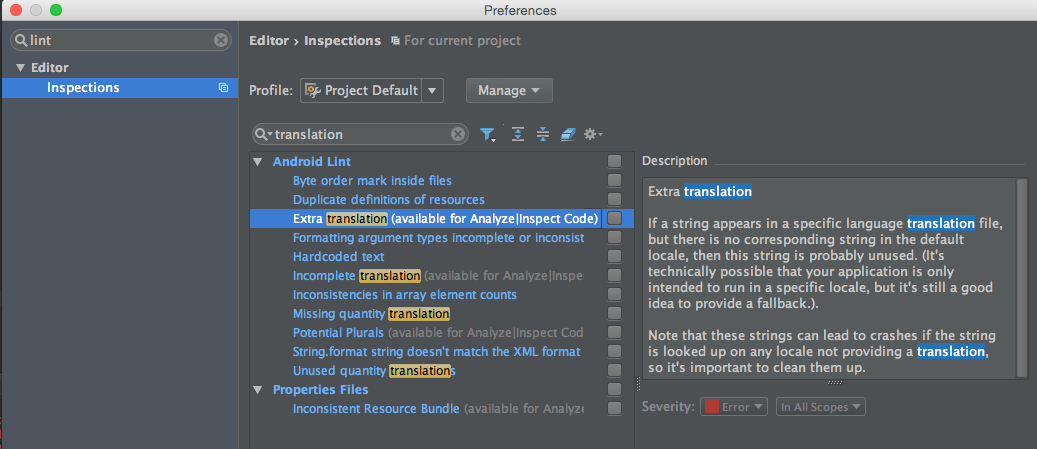 Compare Android String xml files Stack Overflow