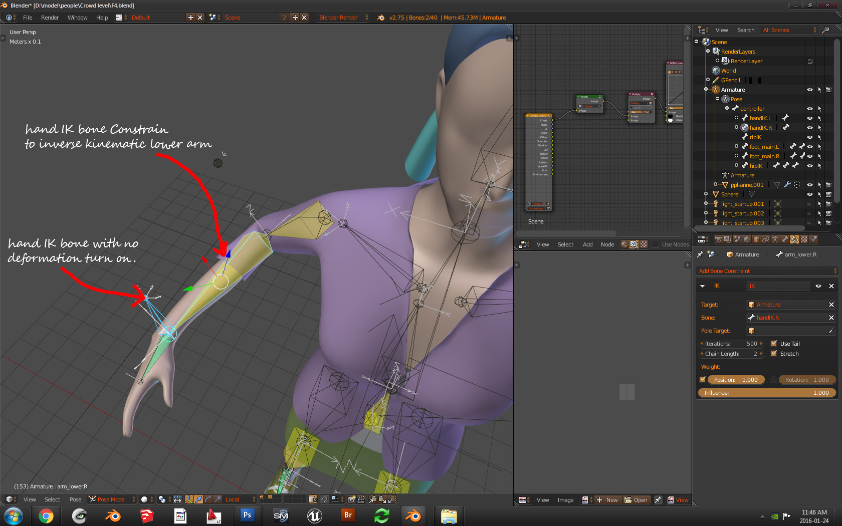 constraints Global rotation of child bone? Blender Stack Exchange