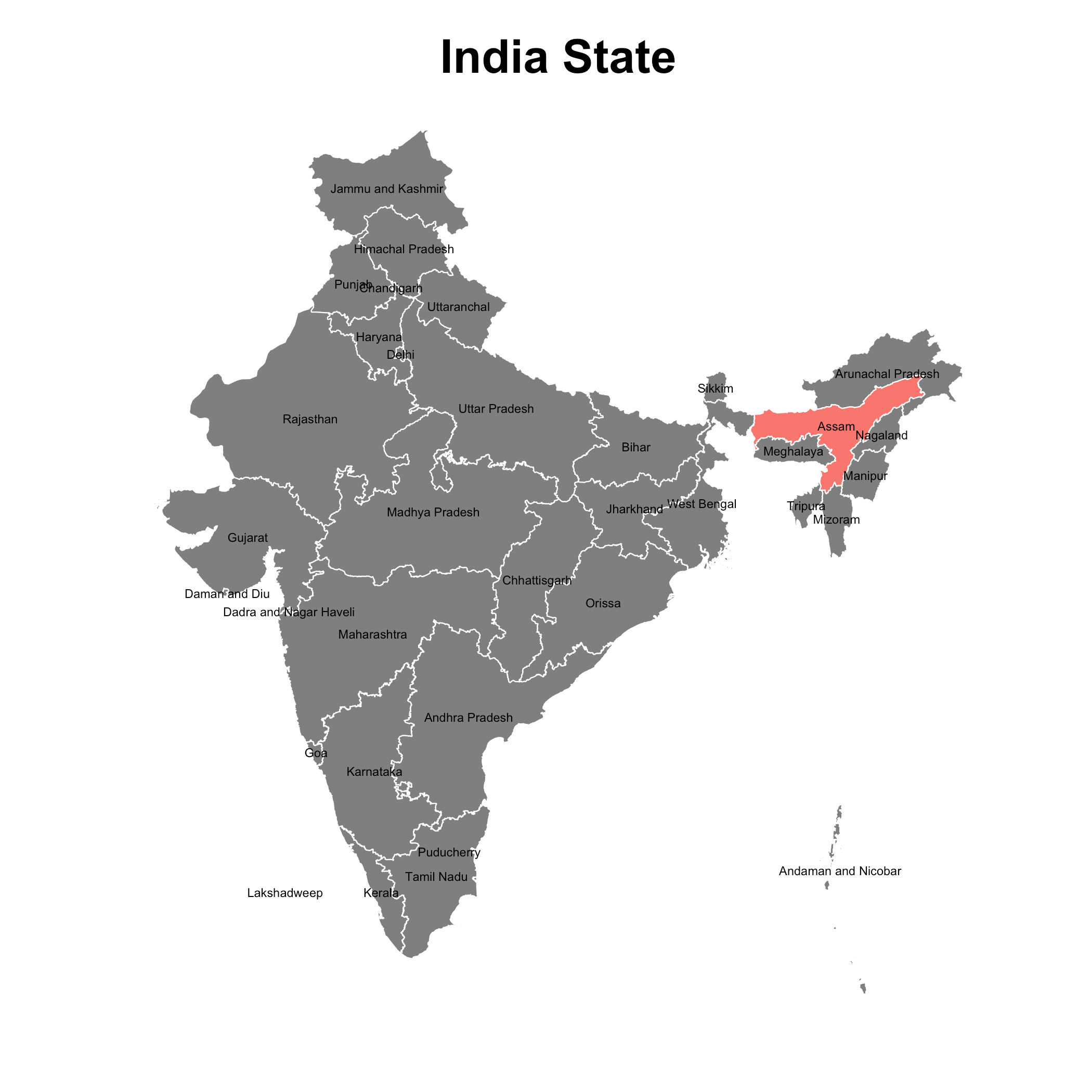 India Maps & Facts World Atlas