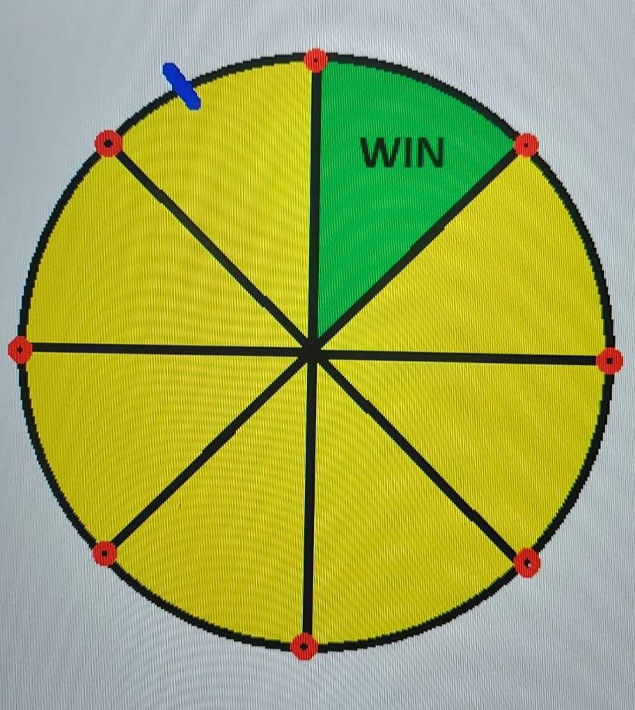probability How can you modify the odds of winning at a wheel spin