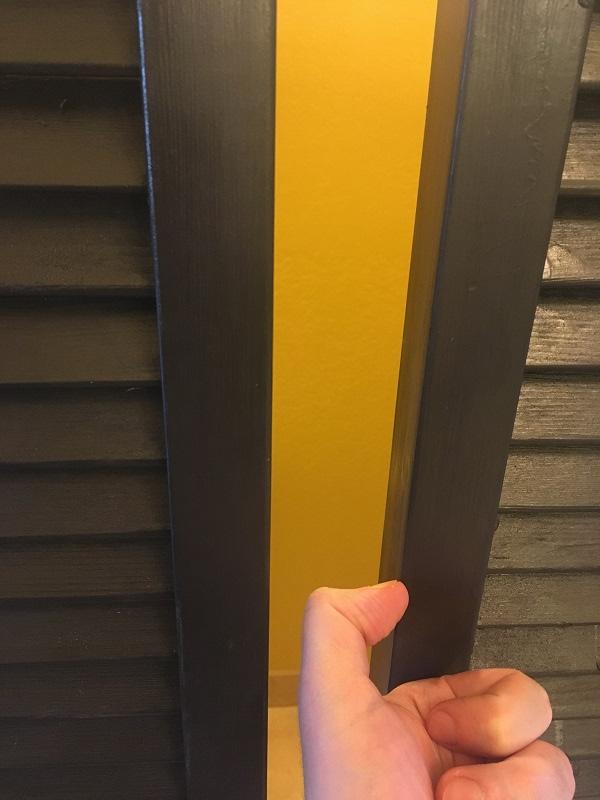 Doors Filling a gap in doubleactive freeswing doubledoors Love