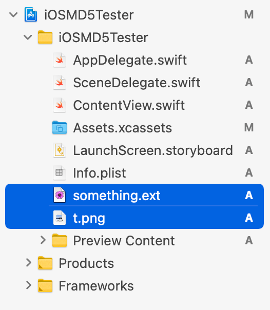 ios Swift Calculated md5 hash of image file doesn't match with terminal and other hash