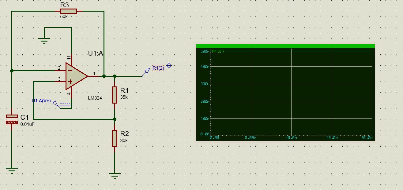 operational amplifier Output of opamp getting as a