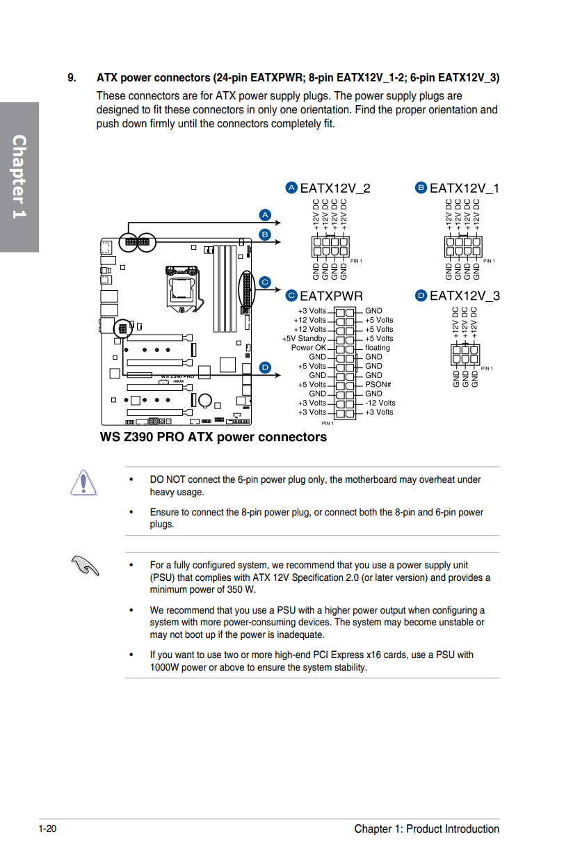 graphics card - How to power EATX12v 6 pin connector - Super User