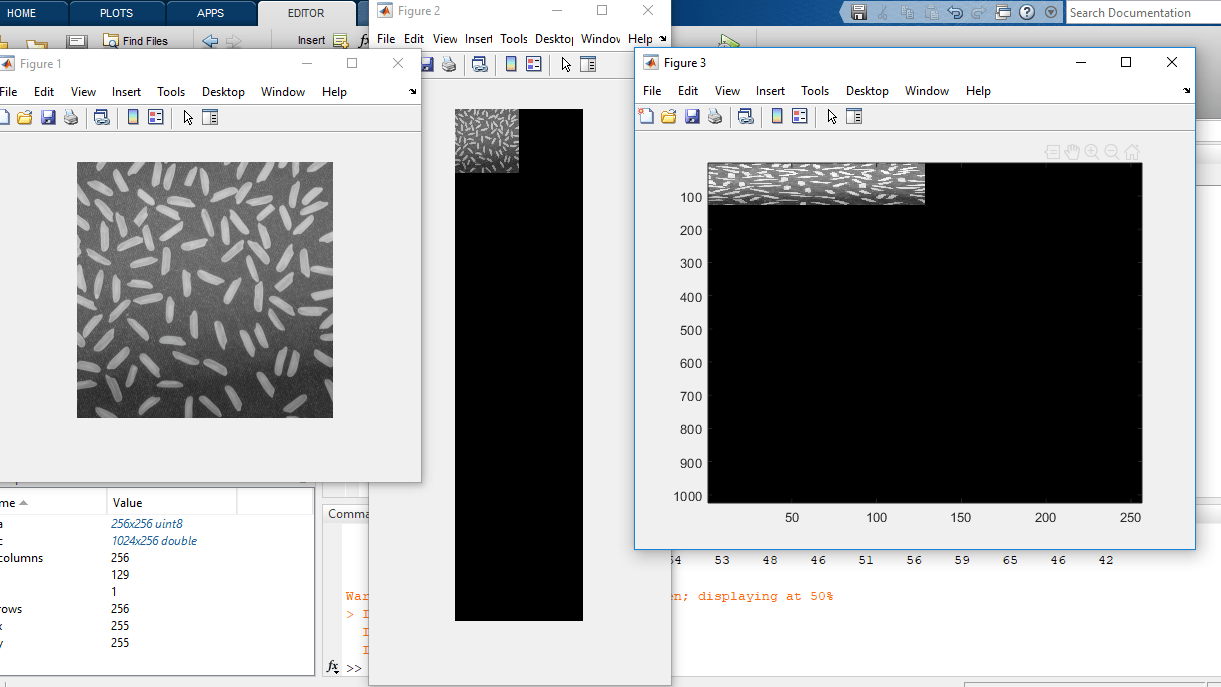 How can i enlarge image in matlab without using matlab imresize