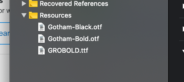 ios React Native Unrecognized font family not fixing