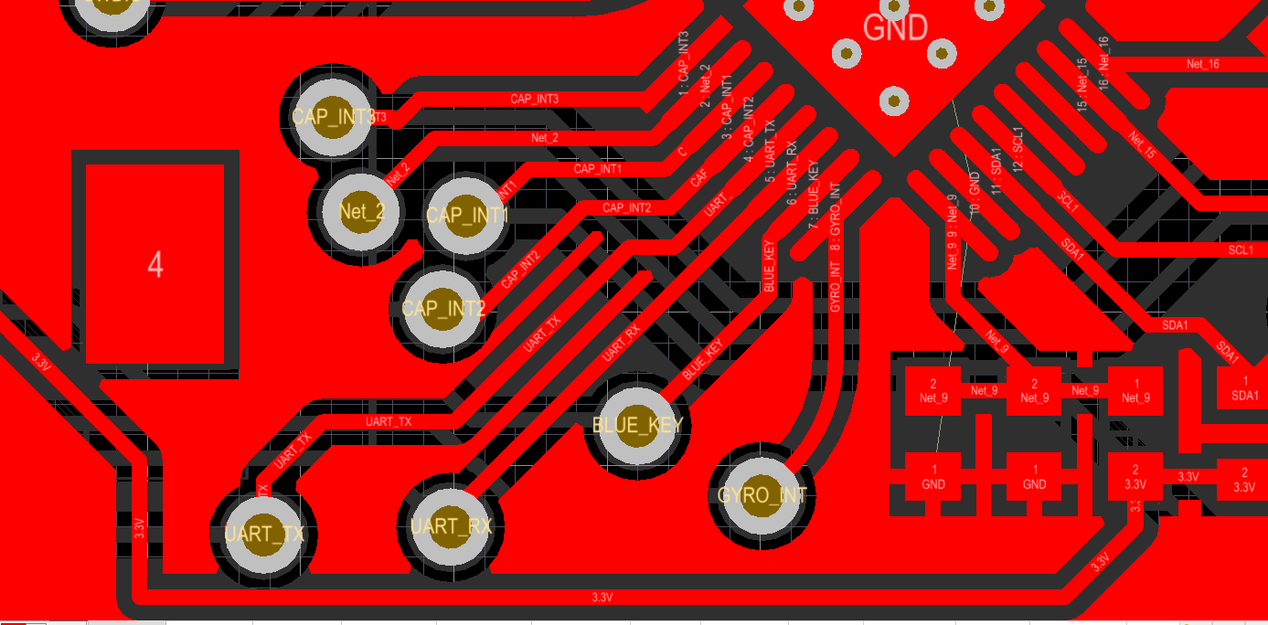 polígono GND en Altium - Electronica