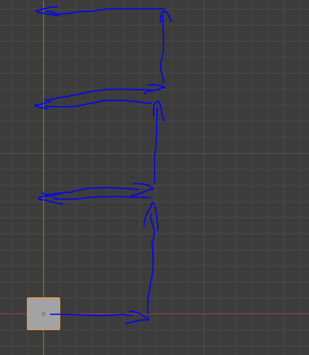 animation NLA Repeating an action progressively Blender Stack