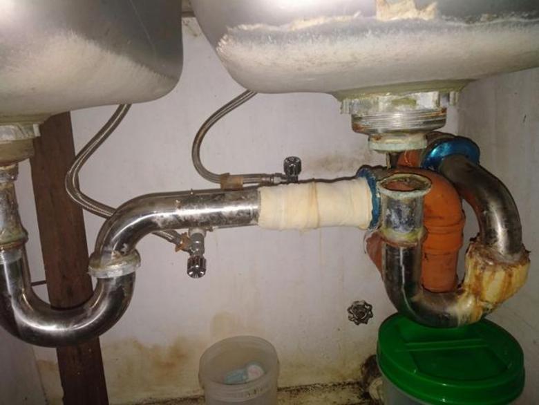 plumbing Drain pipe under sink separated, how to fix? Home