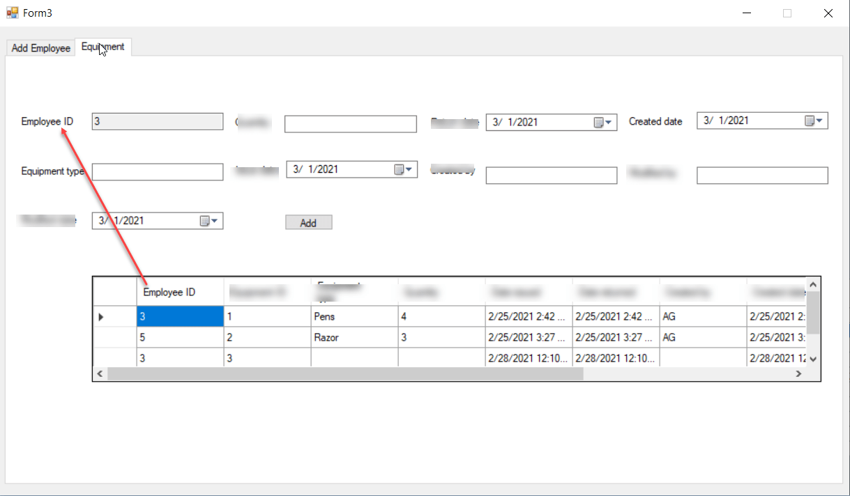 c Filter table using matching textBox and column values Stack Overflow