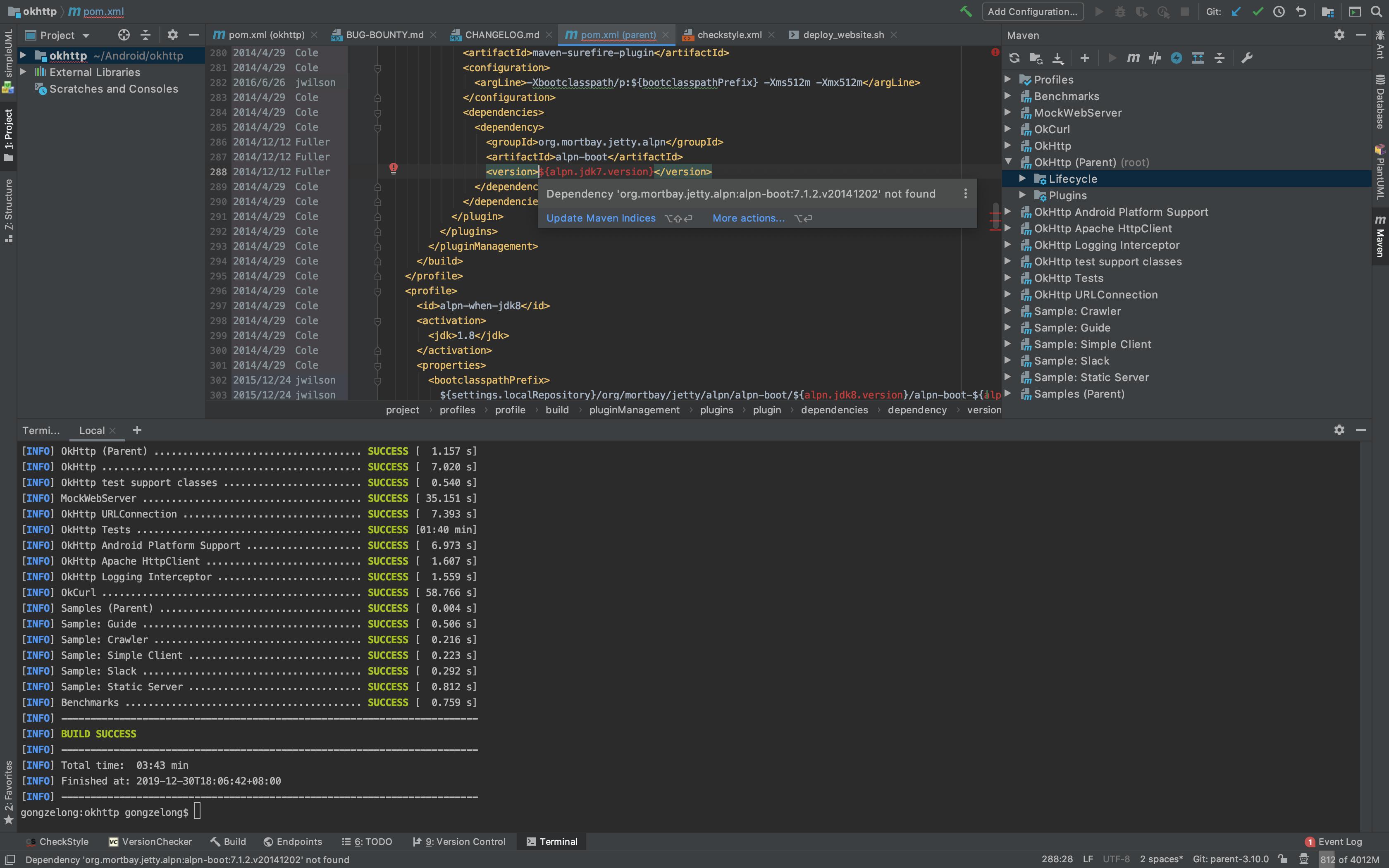 java How to build and run okhttp 3.10.0 Stack Overflow