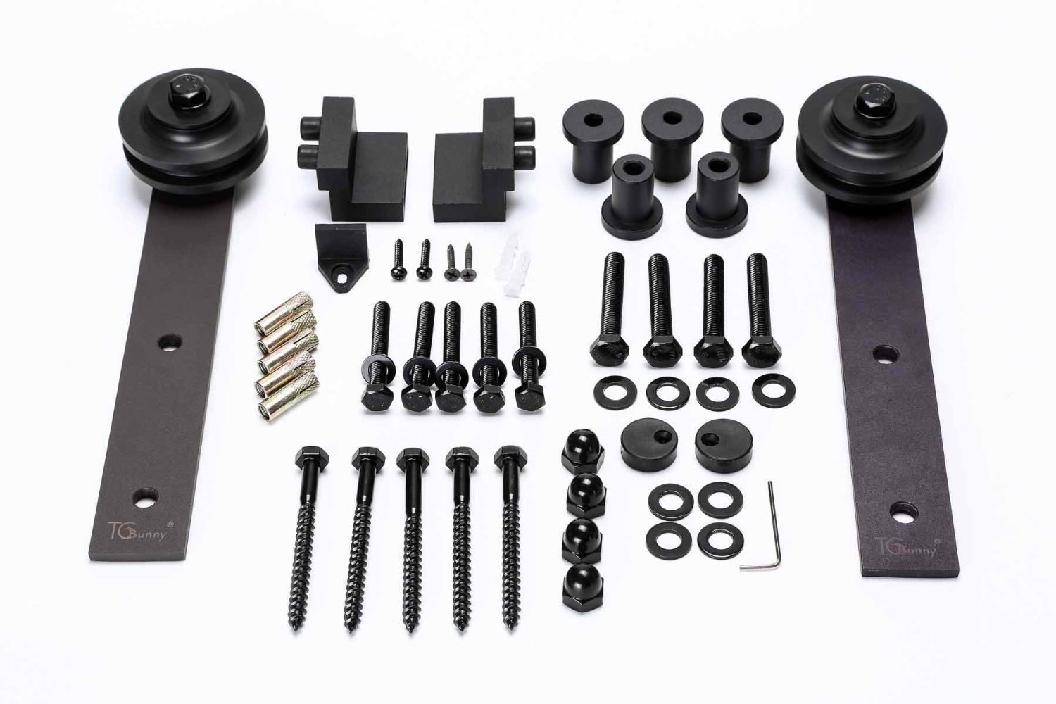 Can I use sliding barn door hardware on a hollow panel door? Home