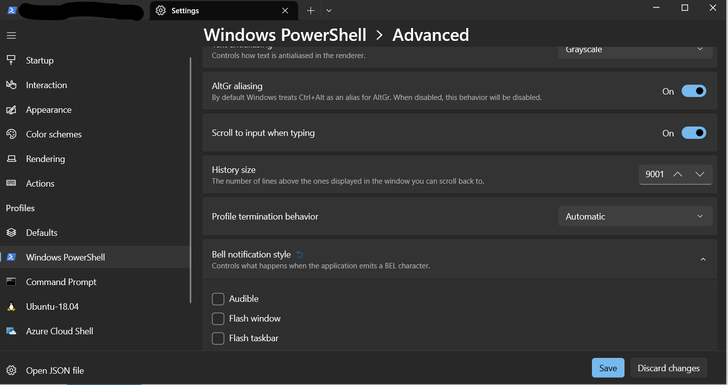 How to disable irritating beeping sound in PowerShell Super User