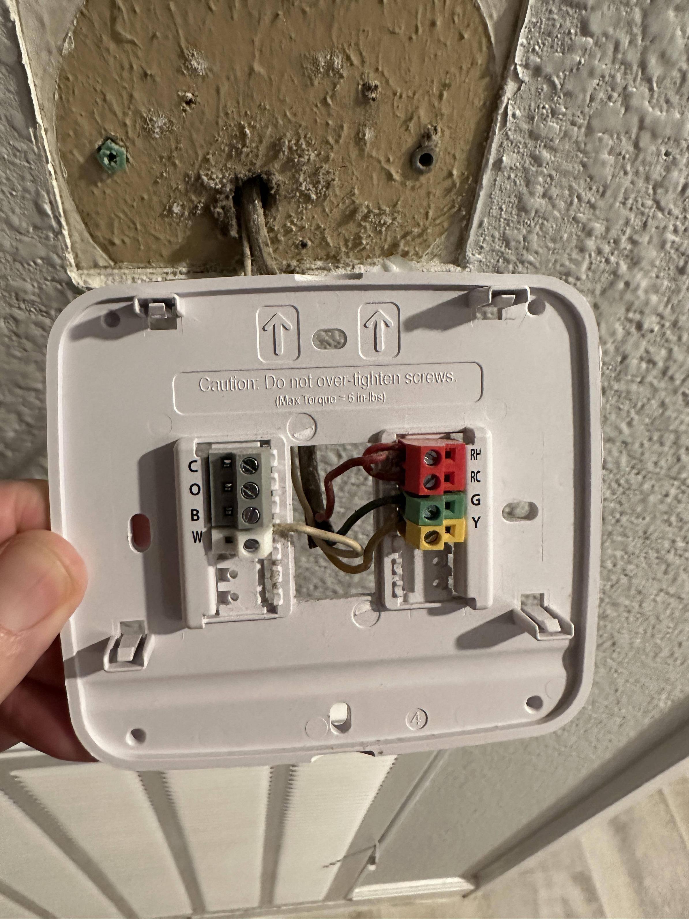 thermostat Do I have a wire to repurpose as a Cwire? Home Improvement Stack Exchange