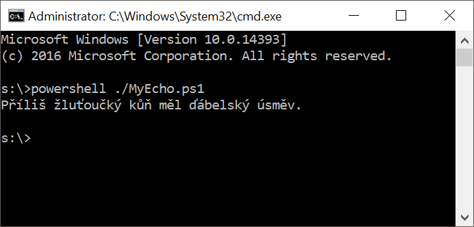 powershell C System.Diagnostics.Process.StandardOutput encoding