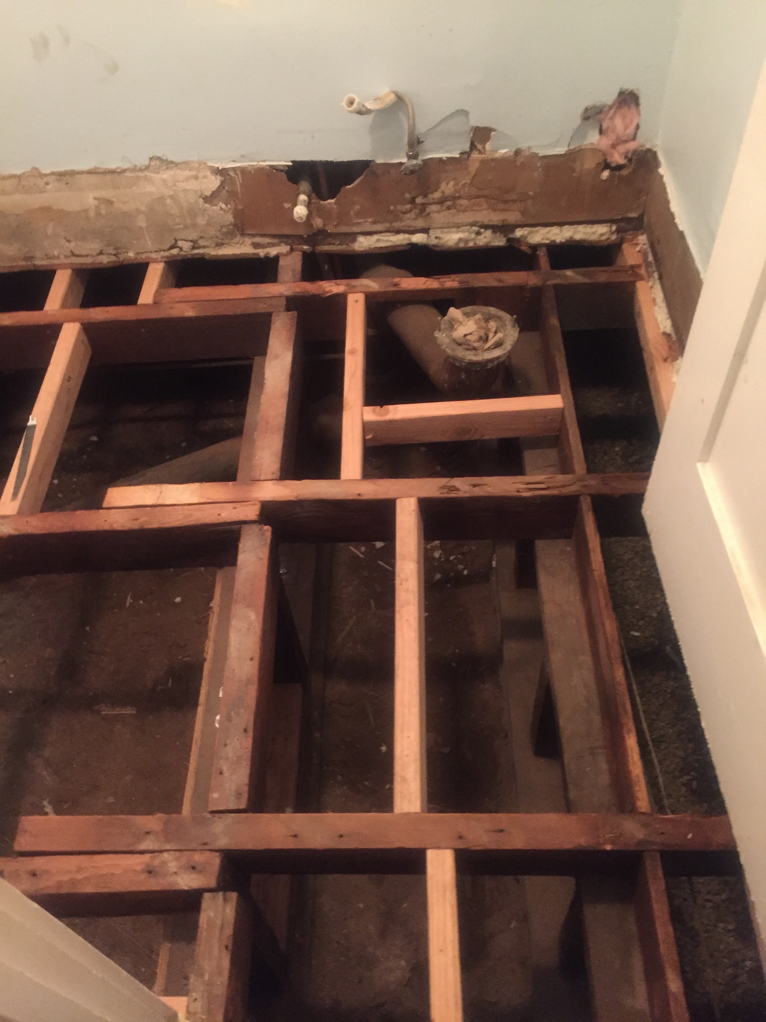 Cantilever Floor Joist