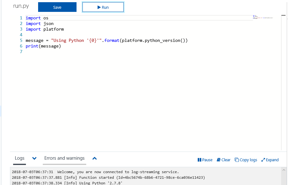 Azure timer trigger function using Python Stack Overflow