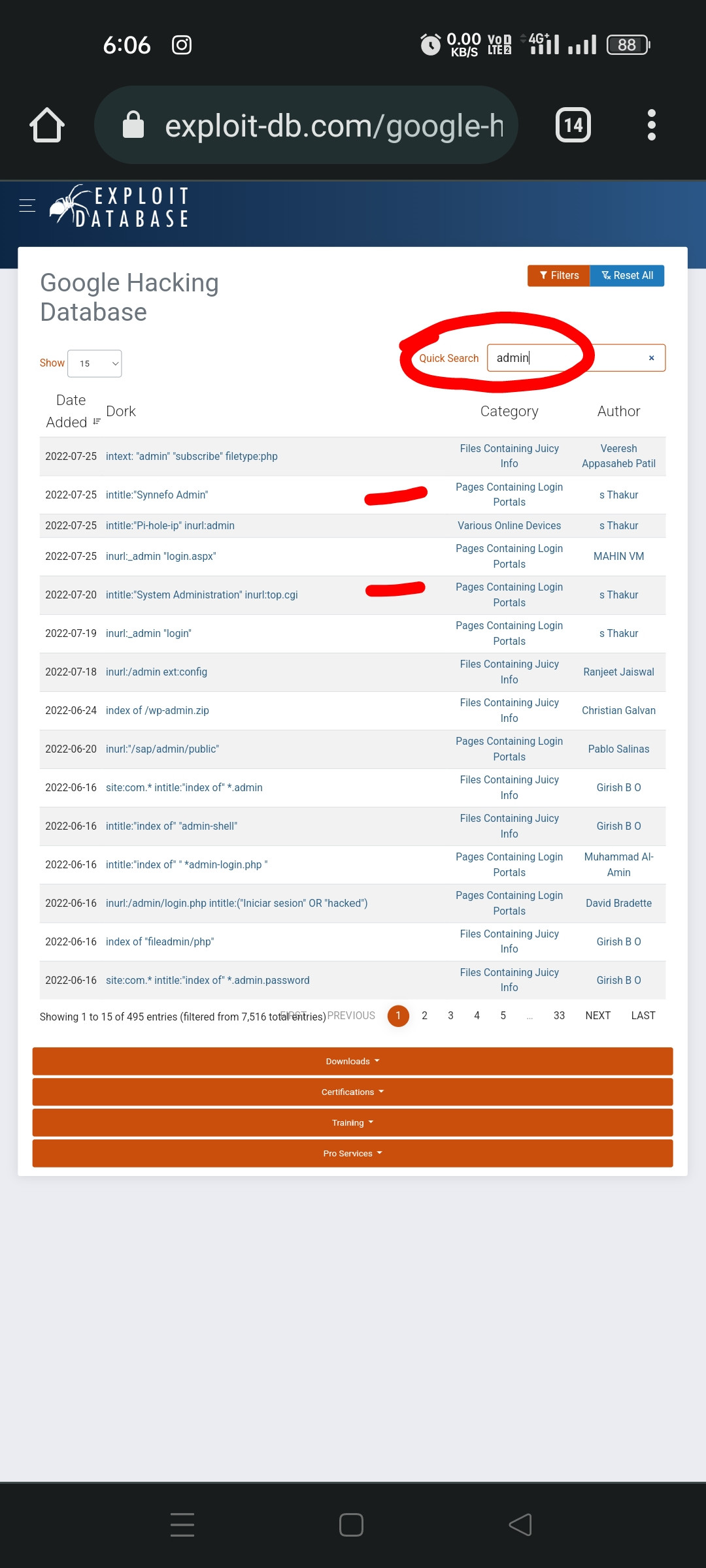 penetration testing - What are some most used url's to find admin panel