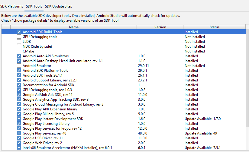 Gradle sync failed Failed to find target with hash string 'android28
