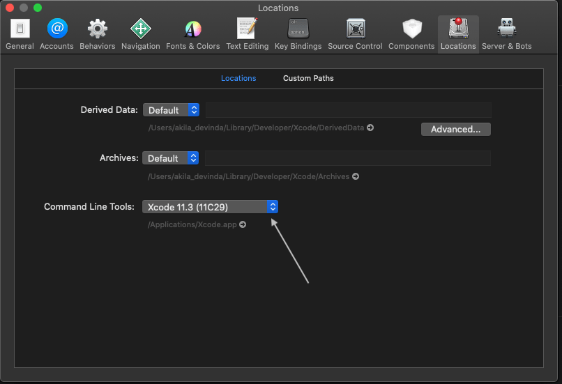 xcode xcrun error unable to find utility "simctl", not a developer