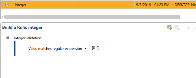 ssis How can i write regular expression to check is numeric in DQS
