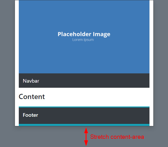 javascript Adjust height to windowheight on Bootstrap website
