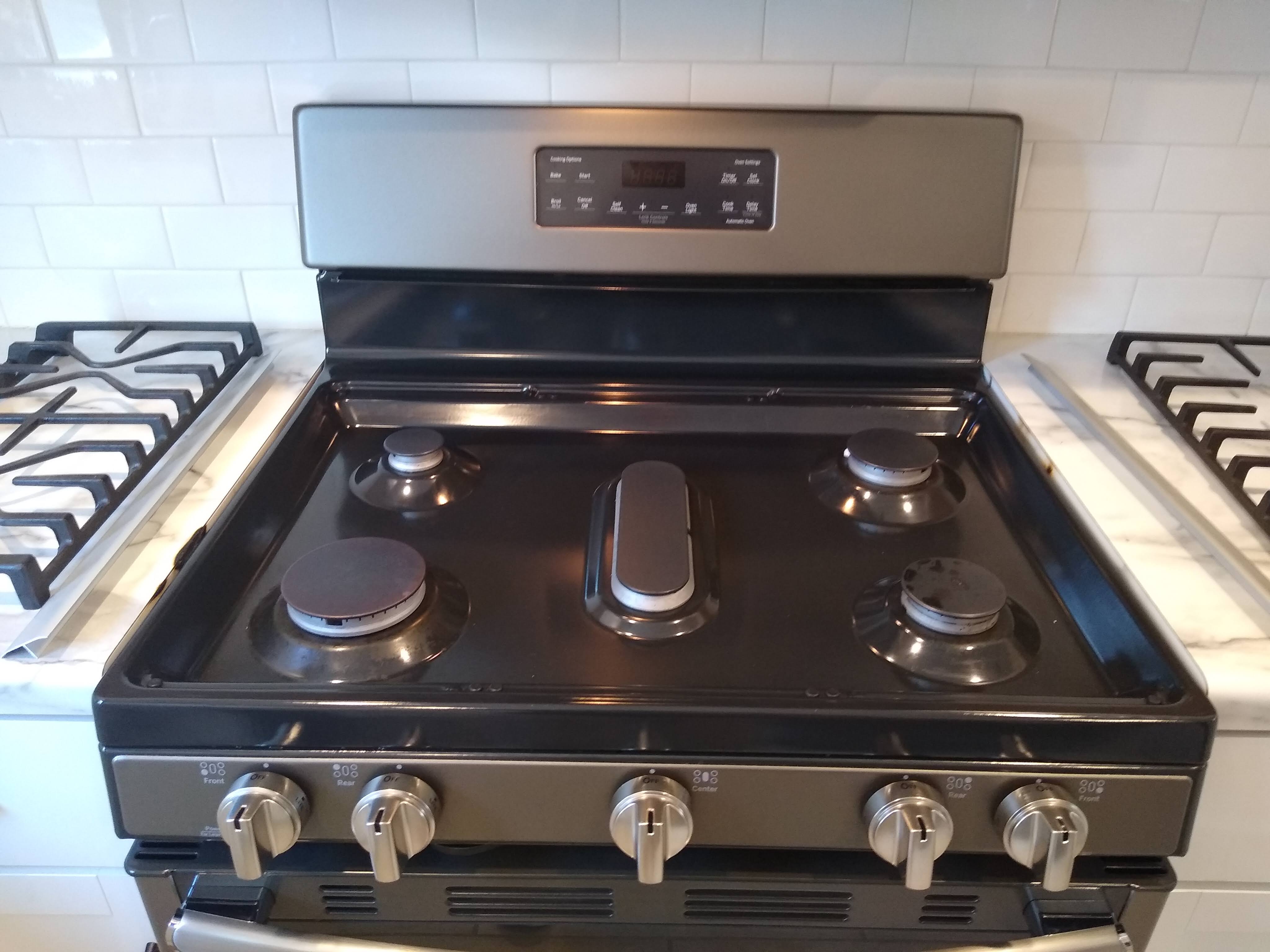 Heat Damage to Laminate Countertop Near Gas Range Love & Improve Life