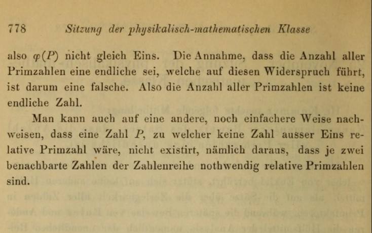 Infinite primes history Mathematics Stack Exchange