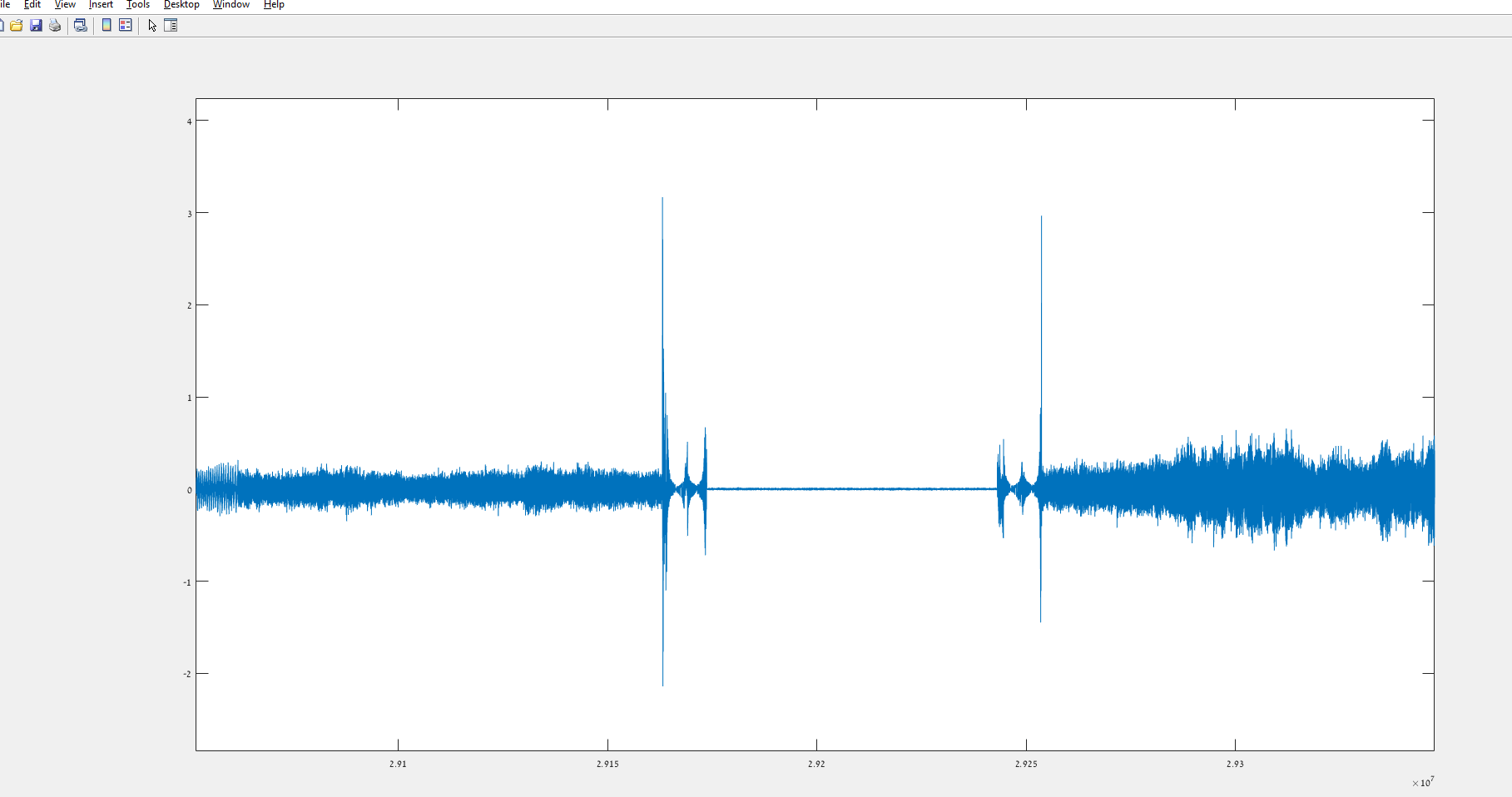 Xcorr Matlab Plot