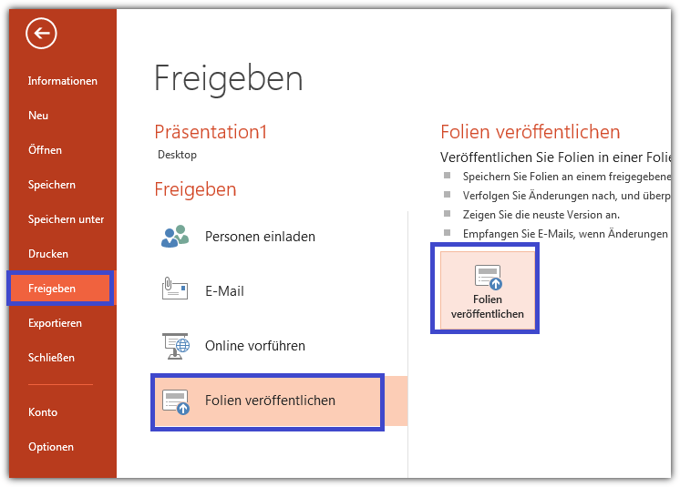 How can I determine the size of individual slides in a PowerPoint slide
