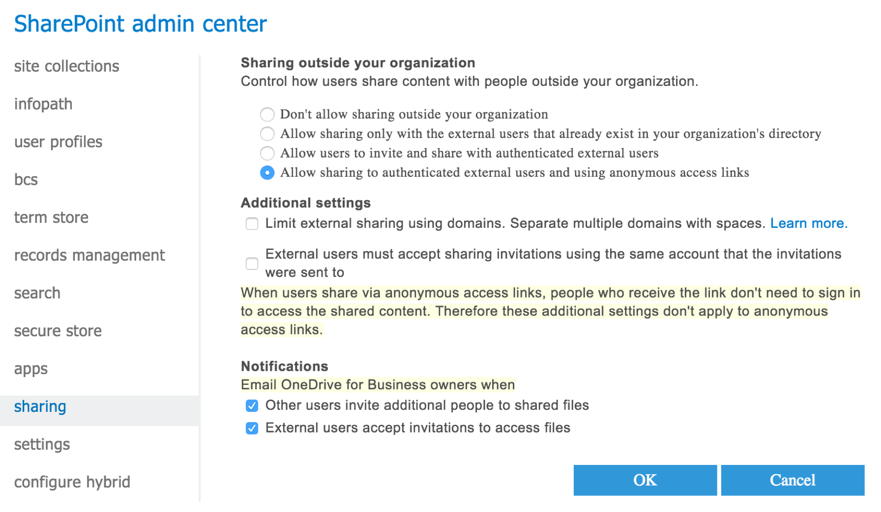 sharepoint online How do I change the default link type for the "Get