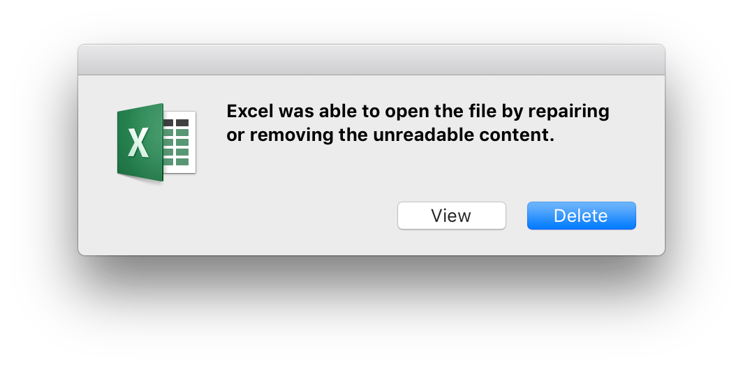 Excel Font in Chart Corrupts Excel File Stack Overflow