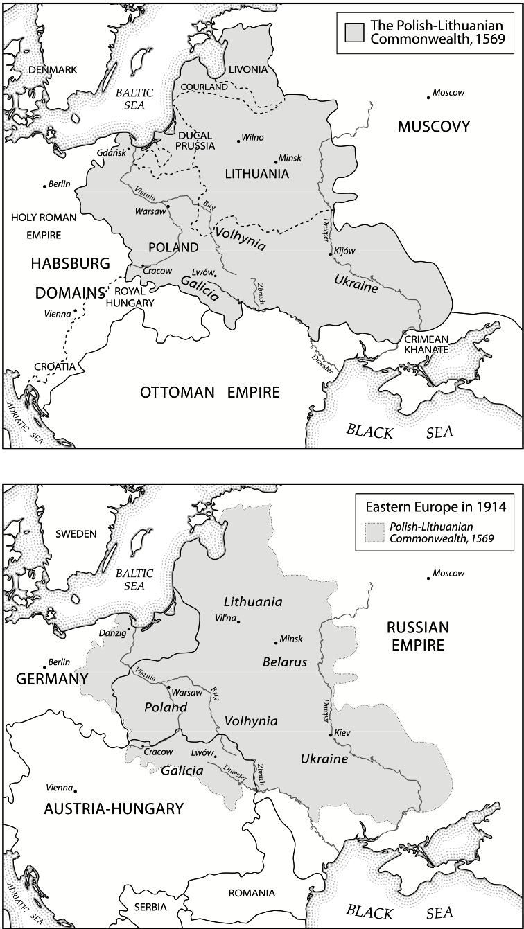 20th century What land did Polish nationalists claim in 1914