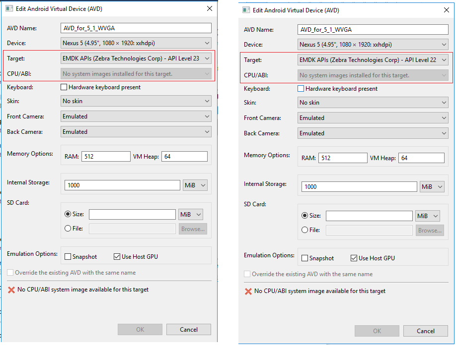 Creating emulator for Zebra mobile computers Handheld device