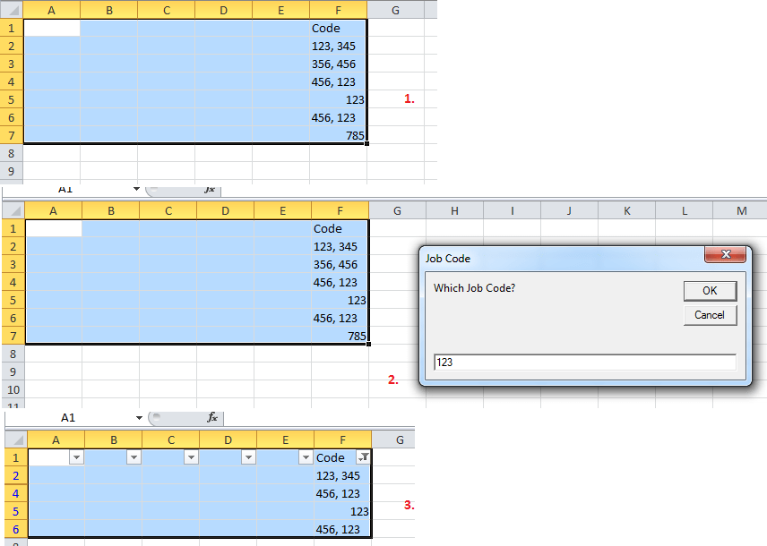 Excel VBA Autofilter issues with multiple inputs per column Stack